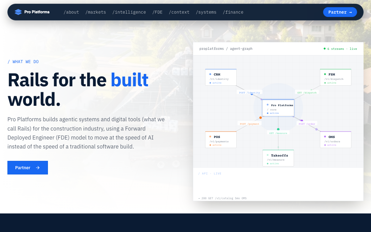 Construct CRM interface screenshot